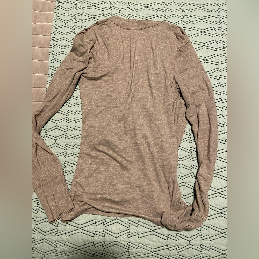 Athleta Ruched Wrap Top - Picture 4 of 5